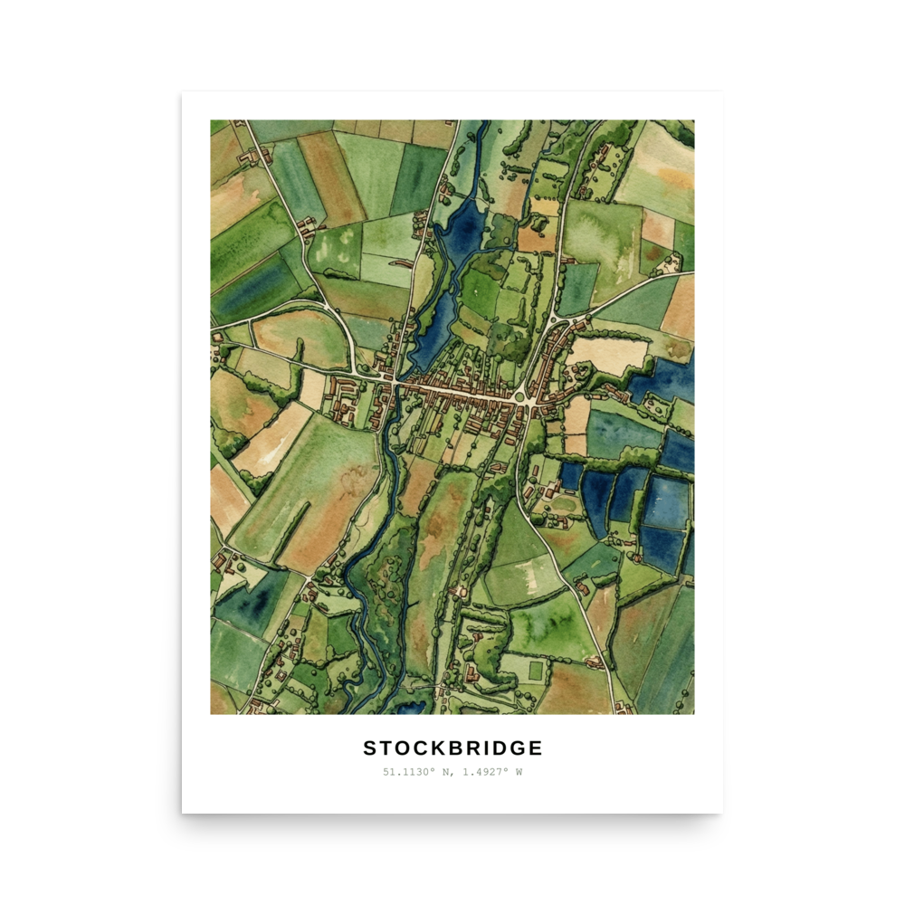 Map poster example 4